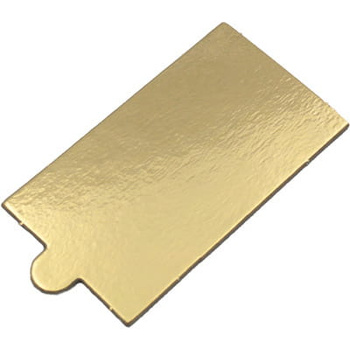 Bankietówka podkład pod monoporcję ZŁOTY 5x9 cm