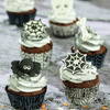 Papilotki do muffinek PAJĘCZYNA na Halloween 50x32mm 36szt