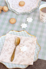 Balony 30 cm, Welcome Baby, mix niebieski (1 op. / 6 szt.)