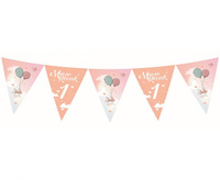 #DEBA Banner Kolekcja Roczek - Króliczek, 11 flag, 326 cm