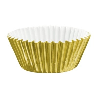 Papilotki do muffinek ZŁOTE GOLD 100 szt. Party Pal