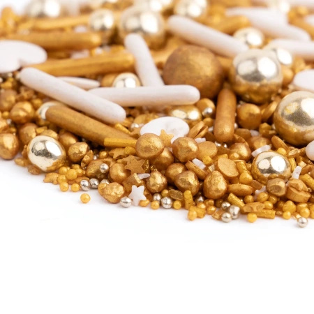 Posypka cukrowa GLIMMER GOLD 90g Słodki Bufet