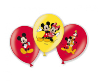 #BL Balony lateksowe 11" Micky, 6 szt.