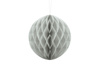 Balony 30cm, Kropki, Pastel Pure White (1 op. / 50 szt.)