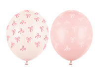 Balony 30 cm, Kokardki, mix (1 op. / 50 szt.)