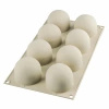 Forma silikonowa, kule DOLCE TARTUFO 62x52 mm, 960 ml 8 gniazd Silikomart