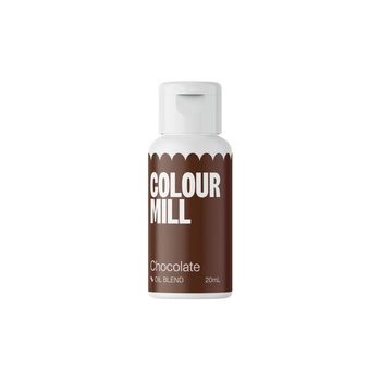 Barwnik olejowy do mas tłustych CHOCOLATE 20 ml Colour Mill