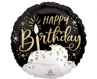 #BFK Balon foliowy 18" SHP -  Birthday wishes