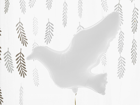 Baner Moje urodziny, srebrny, 16,5x90cm