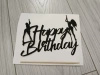 Papierowy topper na tort Happy Birthday 18 LAT DLA CHŁOPAKA TOPPER DLA FACETA
