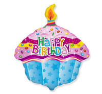 #BFK Balon foliowy 24" FX - Muffinka, niepakowany KK