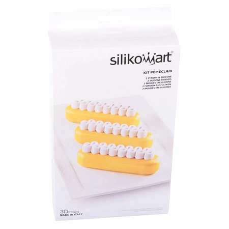 Zestaw dwóch form na eklerki KIT POP ÉCLAIR SILIKOMART
