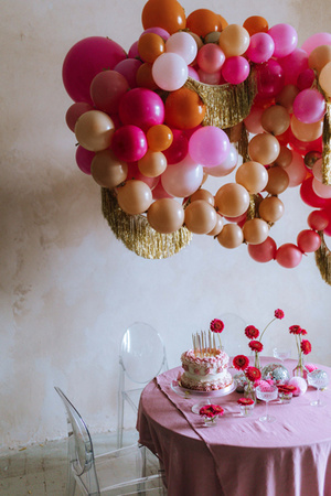 Balony Strong 23 cm, Pastel Wild Rose (1 op. / 100 szt.)