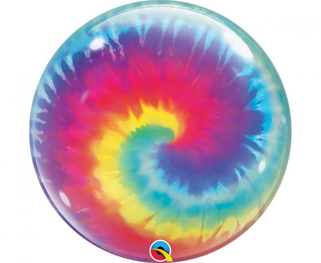 #BFK Balon foliowy 22" QL Bubble Tie Dye Swirls KK,