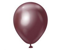 #BL Balony  5" Mirror Burgundy , 100 szt.