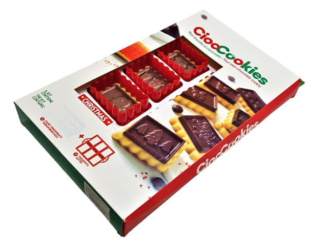 Świąteczny zestaw do ciastek i czekoladek – komplet w opakowaniu prezentowym