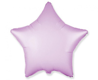 #BFK Balon foliowy 18" FX - Gwiazda (satynowy pastel liliowy), niepakowany