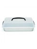 Pojemnik na ciasto forma z pokrywą 35x24 cm SILVER-TOP Patisse