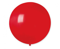 #BL Balony G19 pastel 19" - Red 045/ 25 szt.