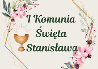Opłatek na TORT PIERWSZA KOMUNIA ŚWIĘTA WZ.XI