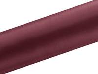 Satyna gładka, bordo, 0,16 x 9m (1 szt. / 9 mb.)