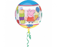 #BFK Balon foliowy 16" ORBZ - kula Świnka Peppa