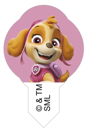 Waflowe dekoracje na muffinki Psi Patrol 12 szt.