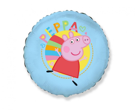 #BFK Balon foliowy 18" FX - Peppa Blue (opak. papierowe), pakowany