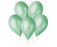 #BL Balony GM110 metal 12" - turkusowo-zielone 62/ 100 szt. KK