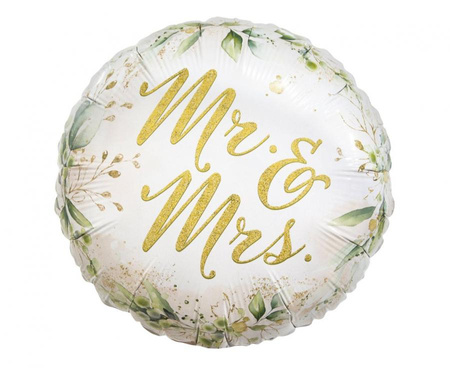 #BFK Balon foliowy Mr and Mrs, 18" KK