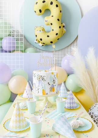 Balony Eco 30cm pastelowe, błękit (1 op. / 100 szt.)