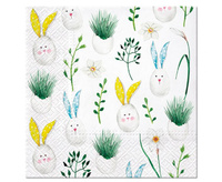 #ZSE Serwetki papierowe PAW Rabbit Eggs 33x33 cm / 20 szt.