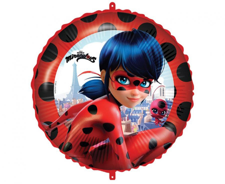 #BFK Balon foliowy 18", "Miraculous Ladybug"