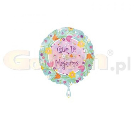 #BFK Balon foliowy 18" CIR - "Que Te Mejores"