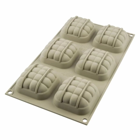 Forma silikonowa kwadraty MINI ELEGANZA 70x70 h 30 6 gniazd Silikomart