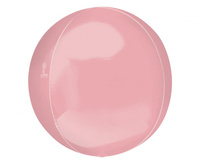 #BFK Balon foliowy ORBZ - kula Jumbo pastelowa różowa