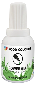 Barwnik w żelu ZIELONY 20g PowerGel Food Colours