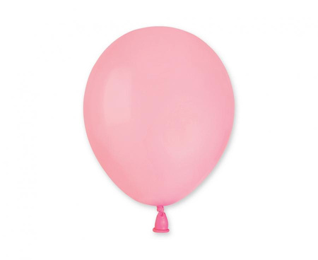 #BL Balony A50 pastel 5" - jasnoróżowe 57/ 100 szt.