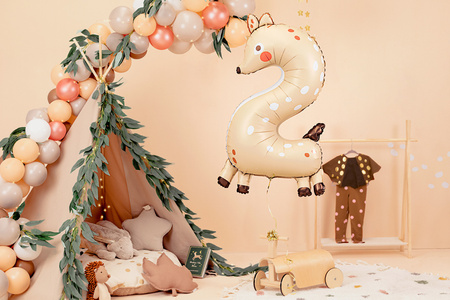 Balon foliowy Kogut, 48x60 cm, mix