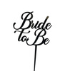 Topper na tort wieczór panieński BRIDE TO BE wz.IV