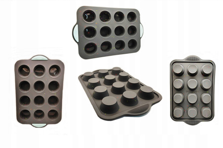 Silikonowa forma na 12 mini muffinek 32x20 cm