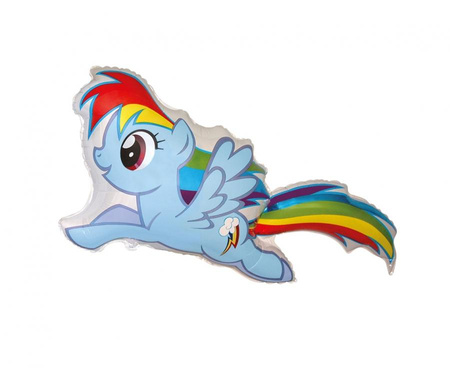 #BFK Balon foliowy 24" FX - Kucyki My Little Pony: Rainbow Dash, niepakowany