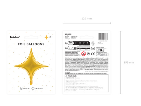 Dekoracja bibułowa Nietoperz, 45x17 cm, czarny