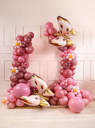 Balony 30 cm, Happy B-day, mix (1 op. / 6 szt.)