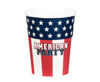 #ZKU Kubeczki papierowe American Party, 210ml, 10 szt. EKM