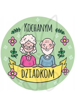 Wydruk jadalny KOCHANYM DZIADKOM WZ.1