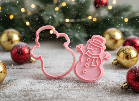 Foremka do ciasteczek i pierników  BAŁWANEK WZ. I KicCake