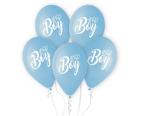 #BL Balony Premium Hel It's a Boy, 13"/ 5 szt. KK