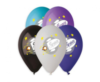 #BL Balony Premium Hel Space (rakieta), 13 cali/ 5 szt. KK