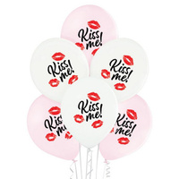 #BL Balony D11 Kiss Me 2C2S, 6 szt.